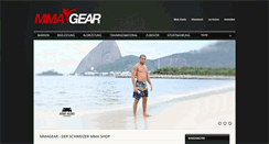 Desktop Screenshot of mmagear.ch